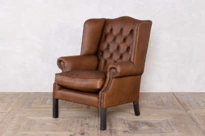 brown-leather-armchair-front